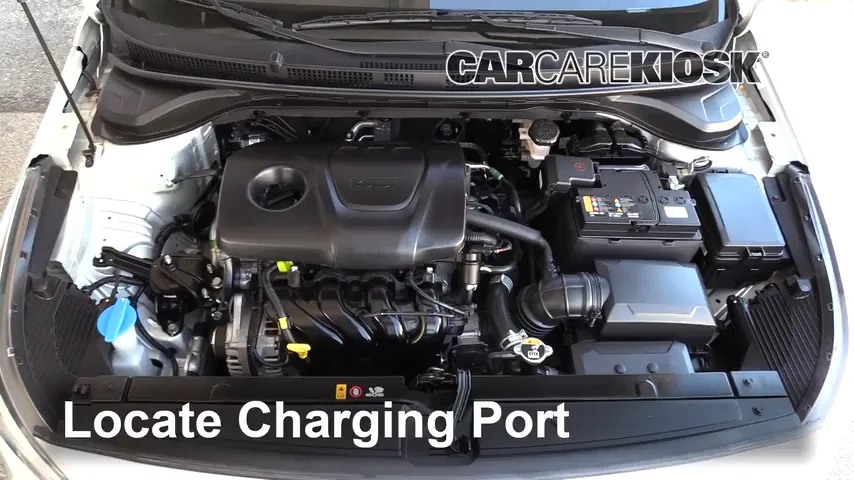 2018 Hyundai Accent SEL 1.6L 4 Cyl. Climatisation Ajouter du réfrigérant